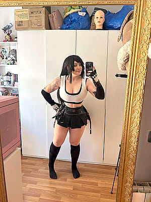 My Tifa Lockhart attempt (Kuroitsne)'