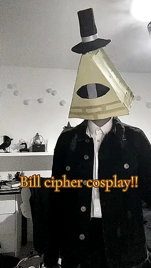 Another Bill Cipher Cosplay! (Made By 0Ivan_Spare_Core0 On TikTok!)'