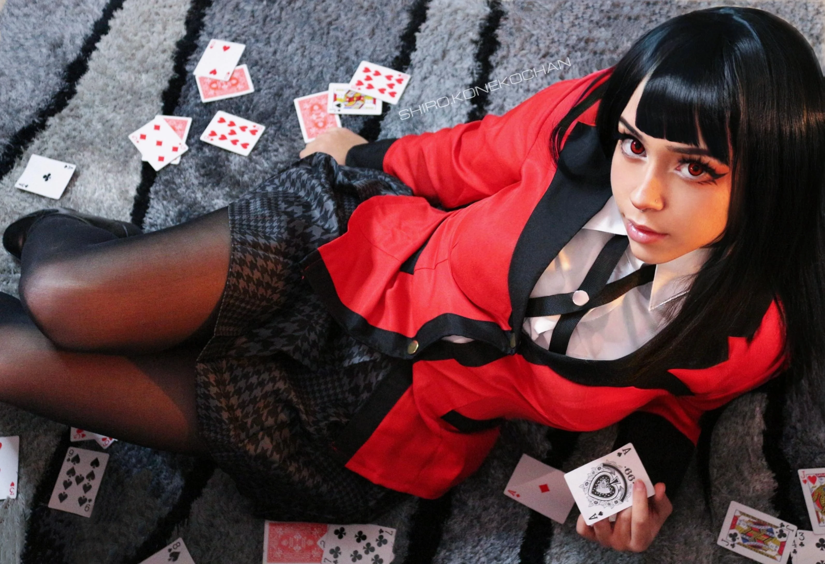 Yumeko Jabami [Kakegurui - Compulsive Gamble] (Shiro_konekochan) picture 1 of 1