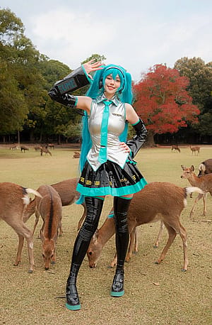 Miku Hatsune cosplay (Alina Becker)'