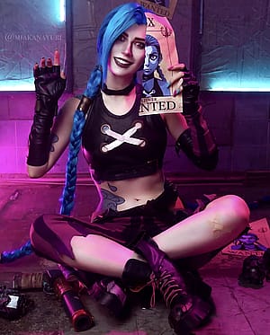 Jinx (Arcane) by miakanayuri'