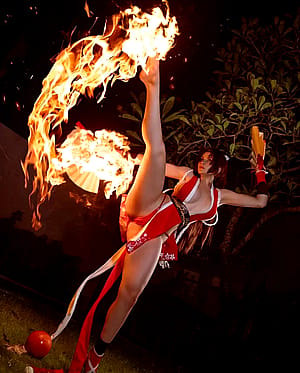 Cosplay Mai Shiranui by @oichi.official'