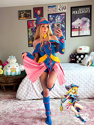 Dark Magician Girl (Yu-Gi-Oh) by lola.luvgood'
