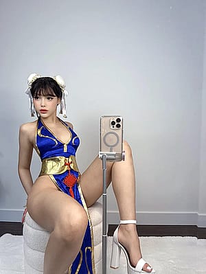 Chun-Li cosplay attempt ^.^ (strawbunnix)'