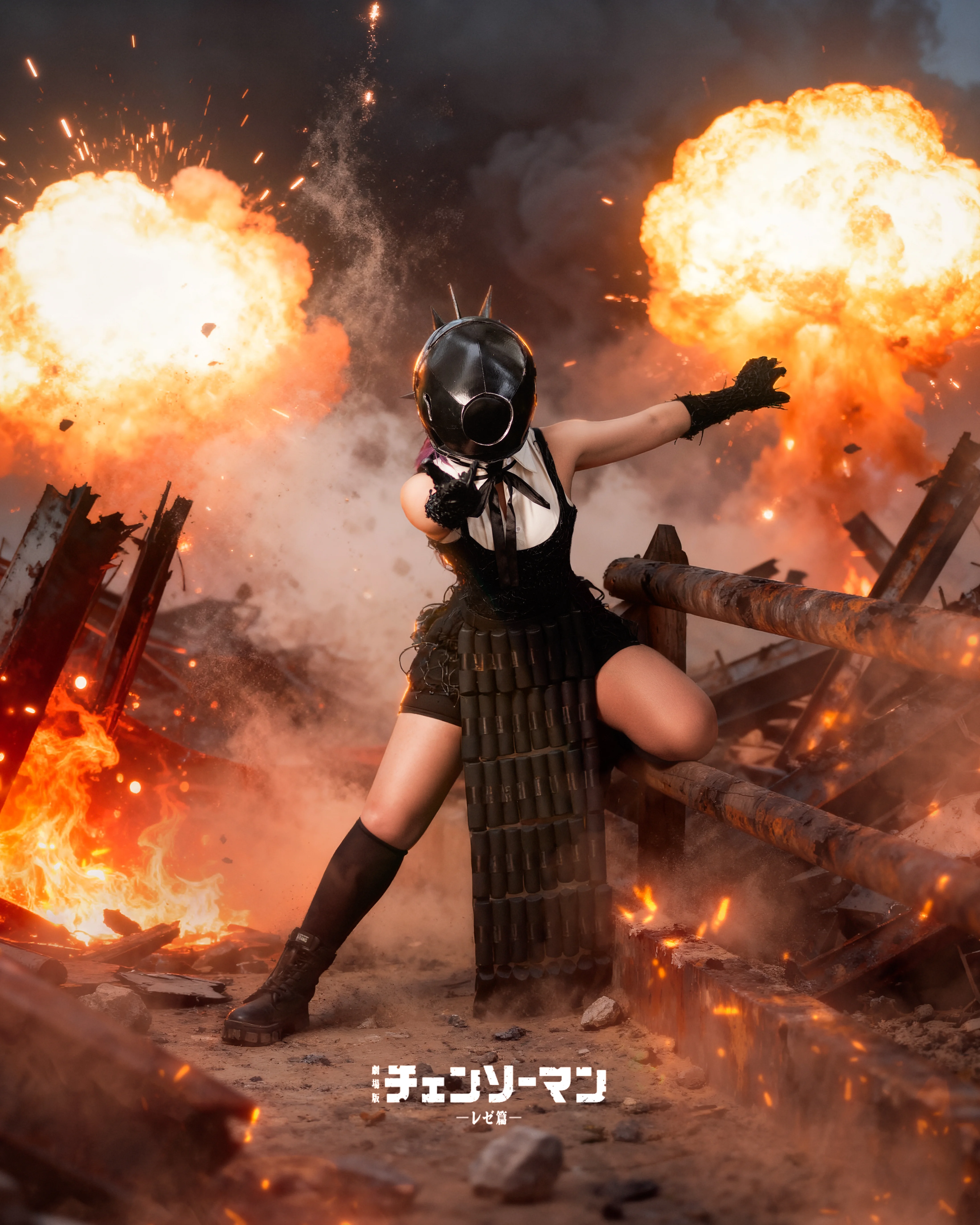 Reze bomb from chainsaw man by Clayrerosse picture 1 of 2