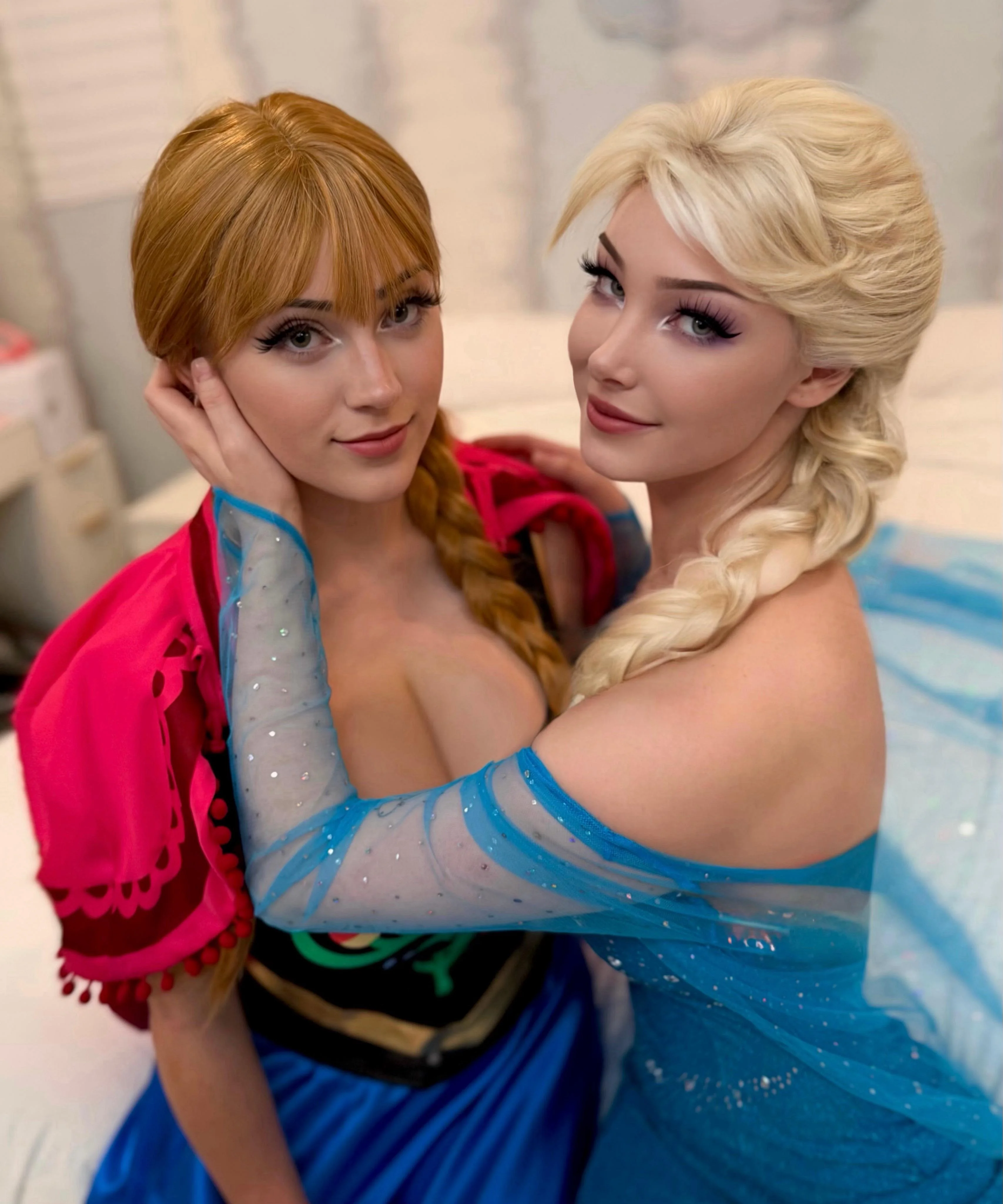 Anna & Elsa by Buttercupcosplays and Sneesnaw picture 1 of 1