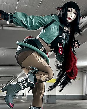 My Jane Doe Cosplay from Zenless Zone Zero by Luniichen!'