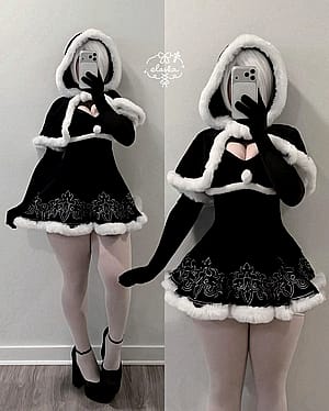 my winter 2B cosplay → @elaska'