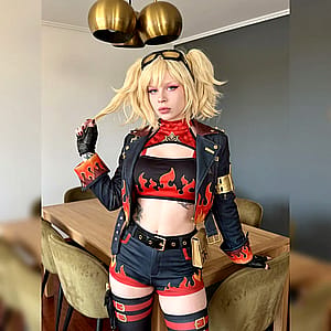 Burnice cosplay from ZZZ (Khloe Rivers)'