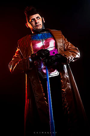 My Gambit cosplay, chest armour all made by me, Immortalized_ Action'