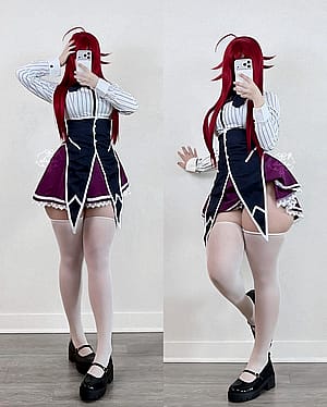 my rias gremory cosplay ♡ @elaska'