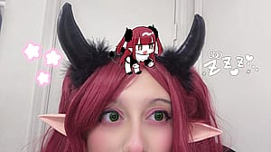Me cosplaying as Rizu Kyun from My dress up darling'