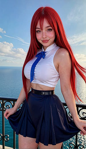 Erza Scarlet - Fairy Tail by Amila Reed'