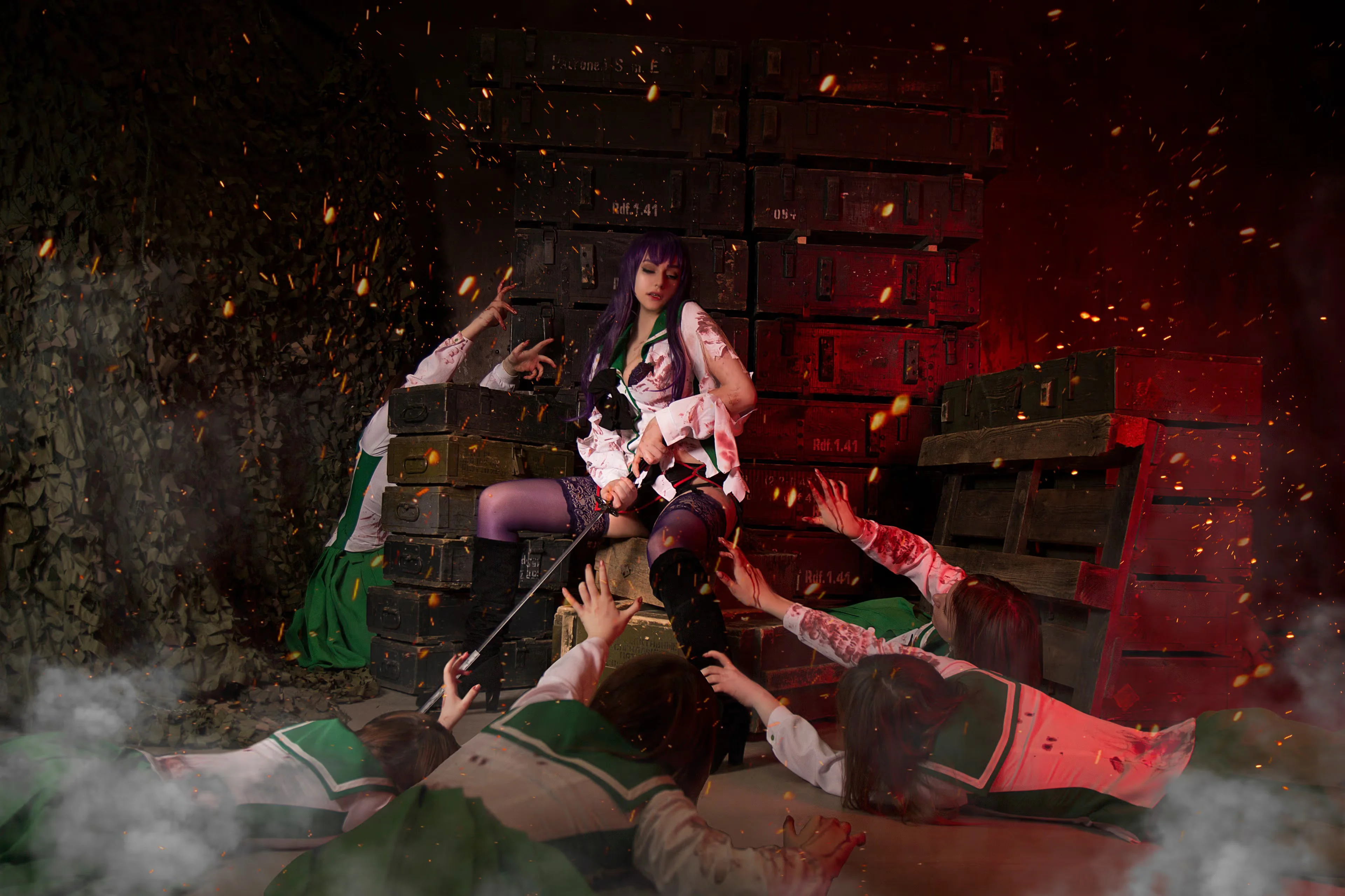 Saeko Busujima (shadory) [Highschool Of The Dead] picture 1 of 1