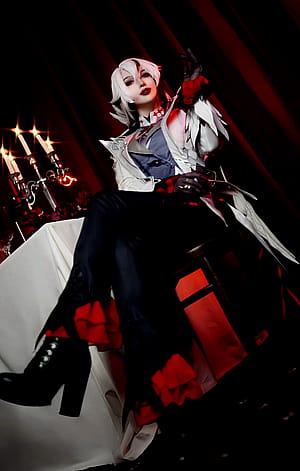 Arlecchino from Genshin Impact by Nana'