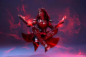 Scarlet Witch cosplay by Caterpillarcosplay'