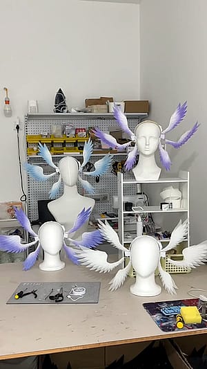 Automatic angel halo'