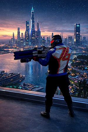 Soldier 76 from Overwatch by negans2000'