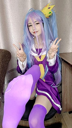 Shiro (No Game No Life) by me Luamiin'