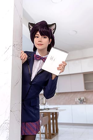Komi from Komi Can't Communicate by Anastasia Komori'