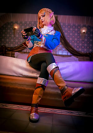 Zelda from Legend of Zelda by Aery Tiefling [OC]'