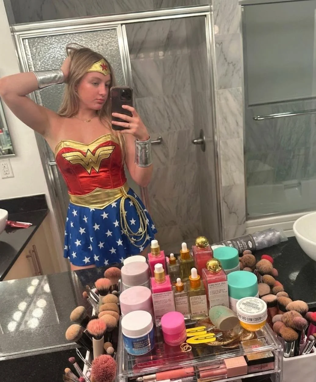 Wonder Woman cosplay attempt by Lexa picture 1 of 1