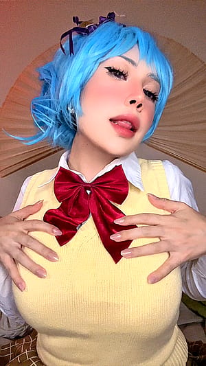 Kurumu Kurono cosplay from Rosario Vampire by Felicia Vox'