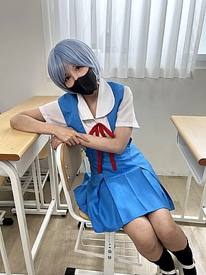 Rei Ayanami by Miya'