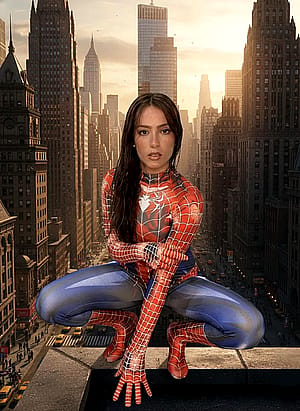 Spider-woman by Riley'