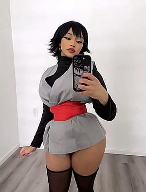 Goku Black female version (fwkeiri)'