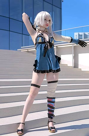 Kaine cosplay by Hioshicos'
