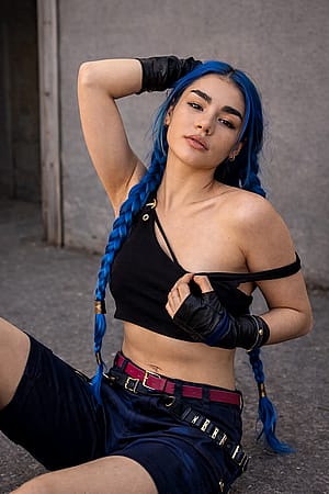 Jinx from Arcane by Gia'