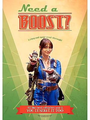 Lucy from fallout cosplay'