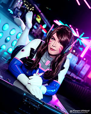 My Latex DVA COSPLAY From Overwatch (ne0nixx)'