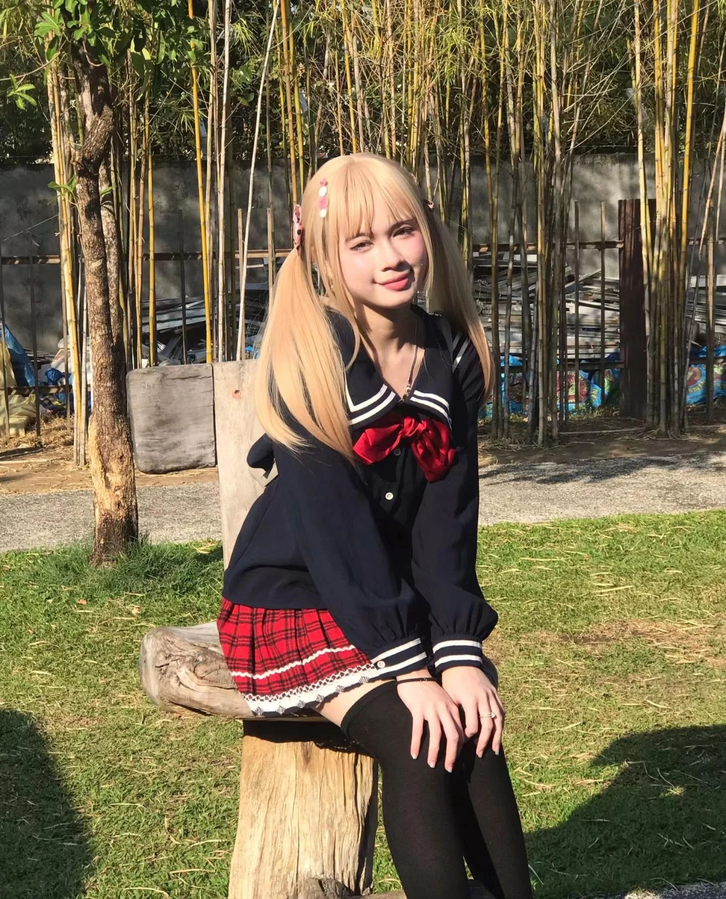 Japanese school uniform💕🇯🇵. My friend later said it reminded her of Marie Rose from Dead or Alive 🤷🏻‍♀️ picture 4 of 5