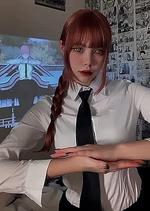 Makima from Chainsawman by Selene Rei'