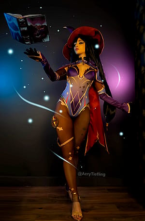 Mona from Genshin Impact by Aery Tiefling [OC]'