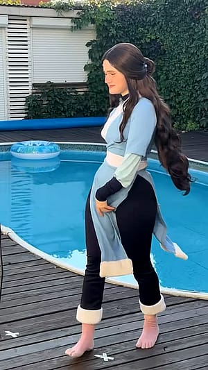Katara cosplay by Neyrodesu'