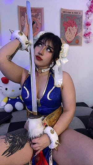 Chun Li Cosplay by Zarababyxx'