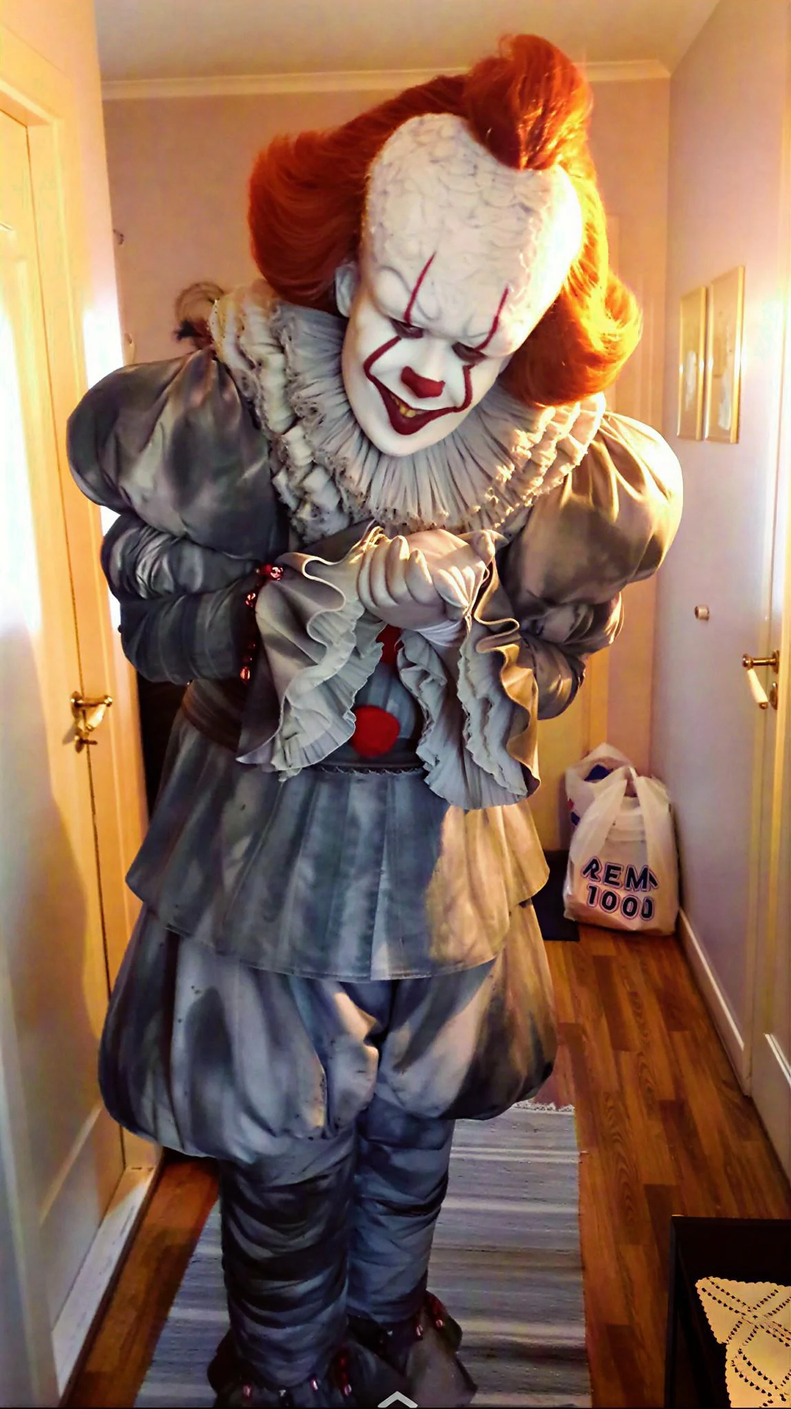 (Nirkomash) My Cosplay of Pennywise from "IT" From a couple years back, I am also making a new and improved version based of the Bloody look in the HBO Show. Hope you like "IT"! picture 1 of 1