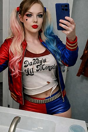 My Harley Quinn cosplay'