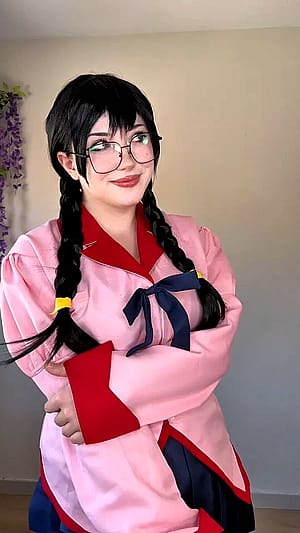 My Tsubasa Hanekawa cosplay (Kuroitsne)'