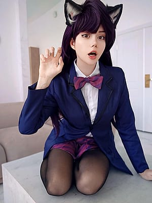 Komi from Komi Can't Communicate by Anastasia Komori'