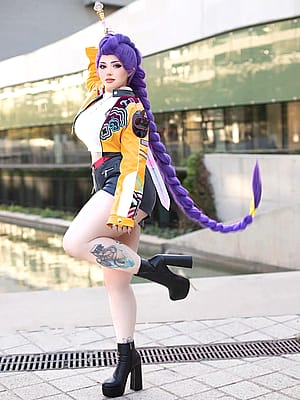 Kawaii Rumi cosplay (Kuroitsne)'
