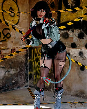 Jane Doe from Zenless Zone Zero by Shiro_koneochan'