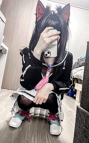 My kazusa cosplay from Blue Archive (miyu)'