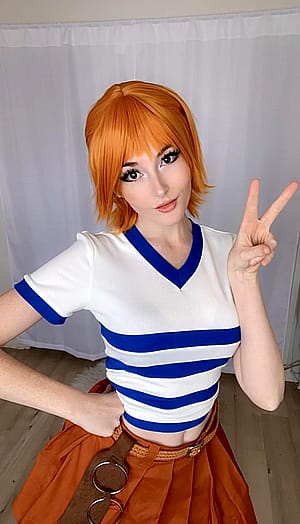 Nami (live action) cosplay by YippeeKaiDay'