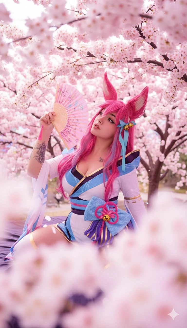 Ahri from [League of Legends] by (Mimikyu) picture 1 of 1