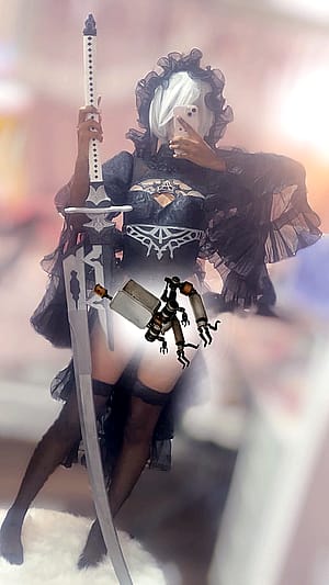 My 2B bride cosplay (parfaitdollie)'