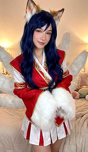 my ahri cosplay (luna)'